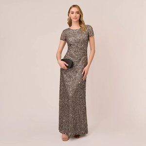 Adrianna Papell Sequin Gown